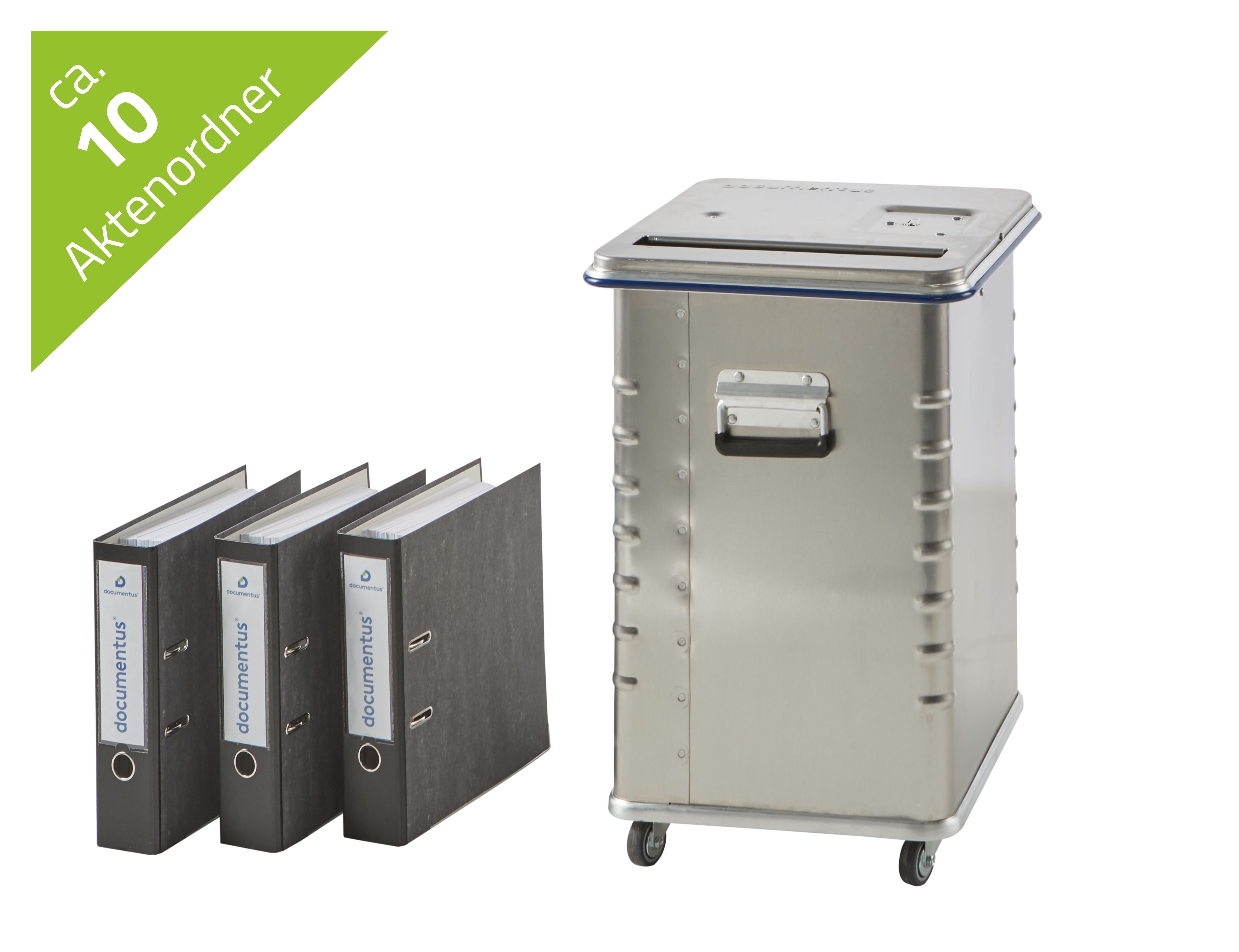 Sicherheitsbehälter 70 Liter für die Aktenvernichtung inkl. Aufstellpauschale